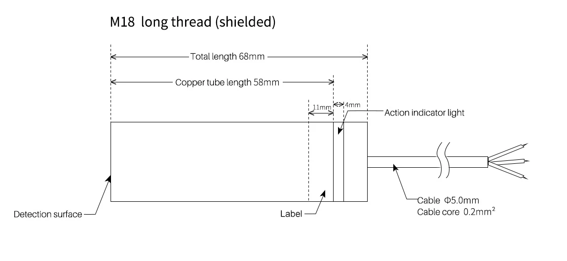 18mm inductive sensor 4